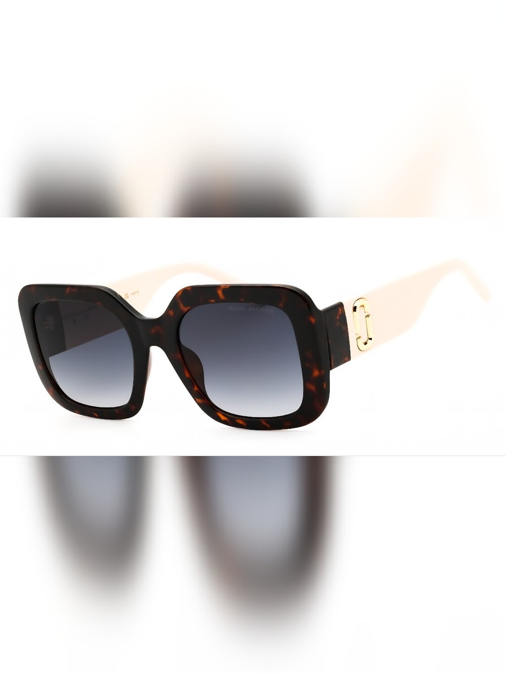 Marc Jacobs MARC 647/S/US, Dark Tortoise/Dark Grey Gradient, Size53X21X145,